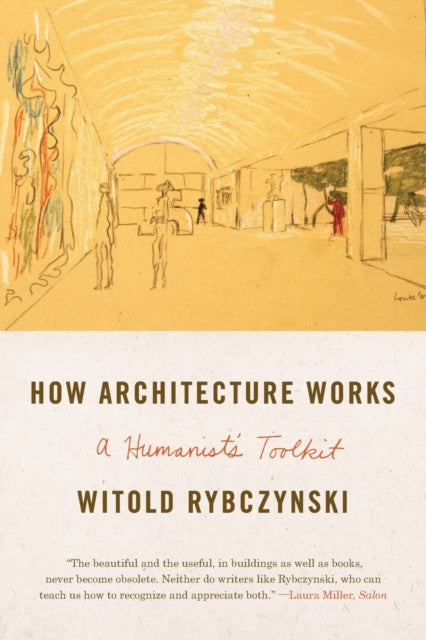 Binding: Paperback
Title: How Architecture Works A Humanist's Toolkit
Author(s): Rybczynski Witold
Publisher: Farrar Straus And Giroux
Barcode: 9780374534820
Pages: 368 Pages
Language: English
Publication Date: 10/7/2014
Category: Architecture