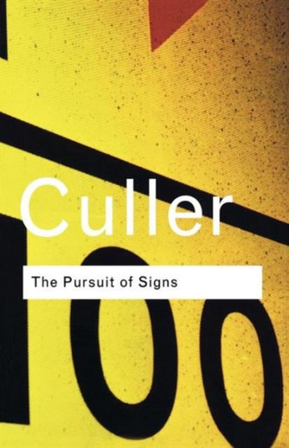 Binding: Paperback
Description: To gain a deeper understanding of the literary movement that has dominated recent Anglo - American literary criticism The Pursuit of Signs is a must. In a world increasingly mediated it offers insights into our ways of consuming texts that are both brilliant and bold.