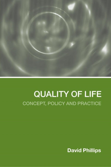 Binding: Paperback
Description: Quality of life is one of the most important issues facing the world today and is central to the development of social policy.