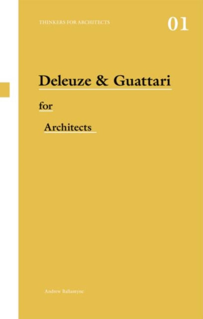 Binding: Paperback
Description: The work of Gilles Deleuze and Felix Guattari has been inspirational for architects and architectural theorists in recent years.