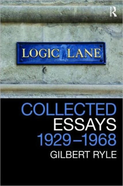 Binding: Paperback
Description: Gilbert Ryle was one of the most important and yet misunderstood philosophers of the Twentieth Century. Long unavailable Collected Essays 1929 - 1968: Collected Papers Volume 2 stands as testament to the astonishing breadth of Ryle's philosophical concerns.