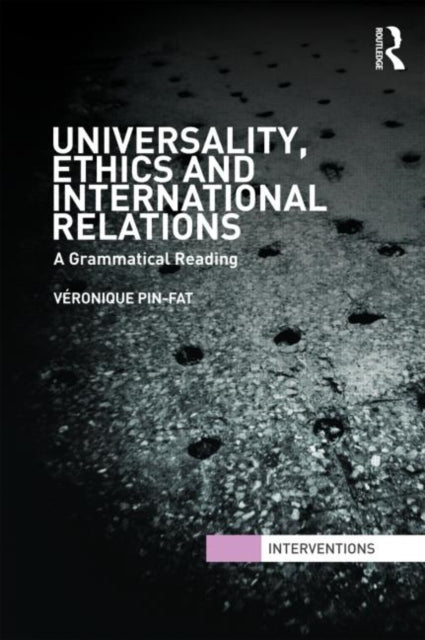 Binding: Paperback
Description: Universality Ethics and International Relations introduces students to the key debates about ethics in international relations theory. This book explores the reasons why grappling with universality and ethics seems to be a profound endeavour and where we end up when we do.