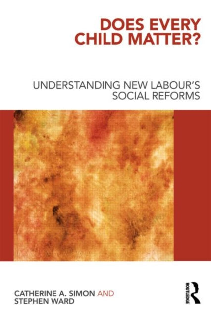 Binding: Paperback
Description: Every Child Matters represents the most radical change to education and welfare provision in almost two decades. This book moves beyond a descriptive how to framework to examine the underlying political and social aims of this policy agenda.