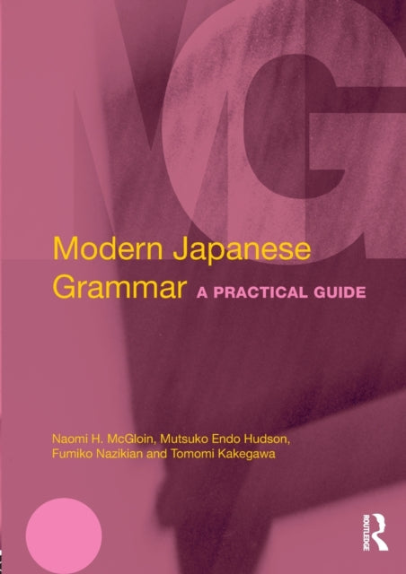 Binding: Paperback
Description: First published in 2013. As with its series counterparts this is an innovative reference guide to the Japanese language combining traditional and function - based grammar in a single volume.