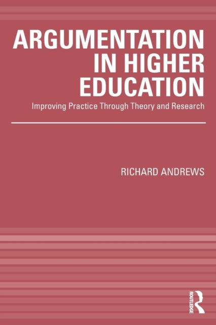 Binding: Paperback
Description: Argumentation in Higher Education offers professors lecturers and researchers informative guidance for teaching effective argumentation skills to their undergraduate and graduate students. This professional guide aims to make the complex topic of argumentation open and transparent.