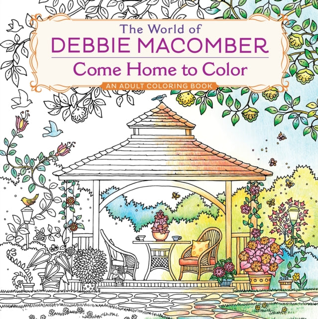 Binding: Paperback
Description: From beloved author and Hallmark Channel favorite Debbie Macomber this special adult coloring book features forty - five original illustrations depicting scenes from the Rose Harbor and Blossom Street series.