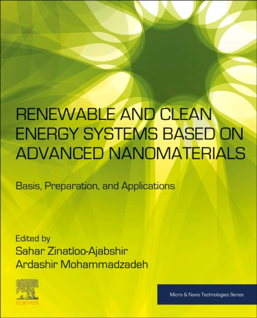 Binding: Paperback
Description: Renewable and Clean Energy Systems Based on Advanced Nanomaterials: Basis Preparation and Applications describes the fundamental aspects of a diverse range of nanomaterials used in the fields of renewable and clean energy.