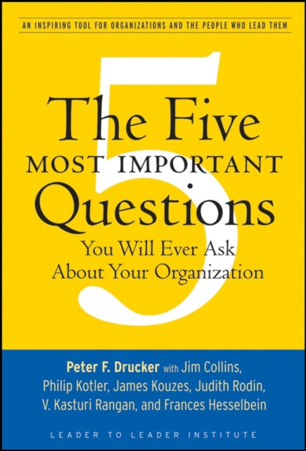 Binding: Paperback
Description: Enduring wisdom taken from the "father of modern management" with contributions from some of today's top organizational thought leaders With five simple questions Peter F.