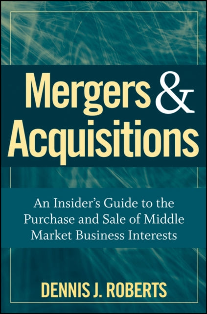 Binding: Hardcover
Description: This book was designed not only for owners and managers of middle market businesses but as a training text for middle market M& A investment bankers and consultants.