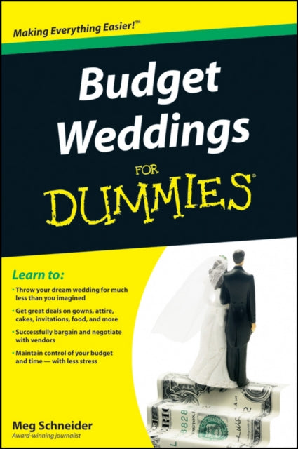 Binding: Paperback
Description: Don't let 'white blindness drive you into debt! Make your wedding everything you want it to be on the budget you determine.