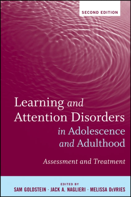 John Wiley & Sons Inc - Learning And Attention Disorders In Adolescence And Adulthood Assessment And Treatment - Hardcover