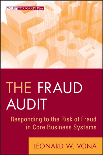 Binding: Hardcover
Description: Essential guidance for creation of an effective fraud audit program in core business systems The Association of Certified Fraud Examiners has reported that U. S. businesses lose up to $4 billion annually due to fraud and abuse.