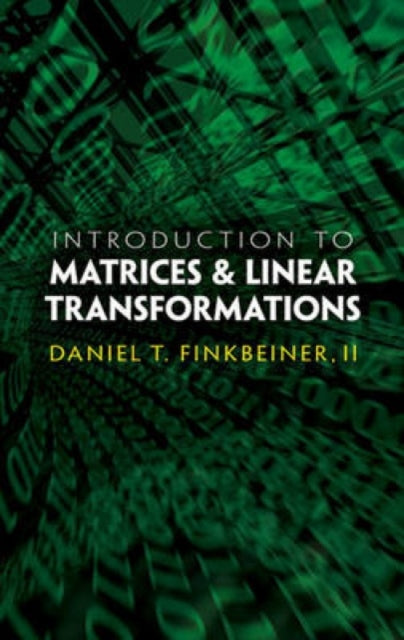 Binding: Paperback
Description: This versatile undergraduate text can be used in a variety of courses in linear algebra. It contains enough material for a one - year course and it also serves as a support text and reference.