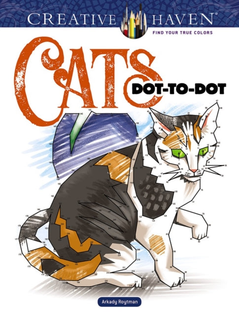 Binding: Paperback
Description: Follow the dots to fun! Thirty - one specially designed puzzles offer hundreds of dots to connect. When done you'll discover a wide variety of curious cat breeds: Abyssinian Bengal Calico Devon Rex Maine Coon Persian Russian Blue Siamese Sphynx and more.