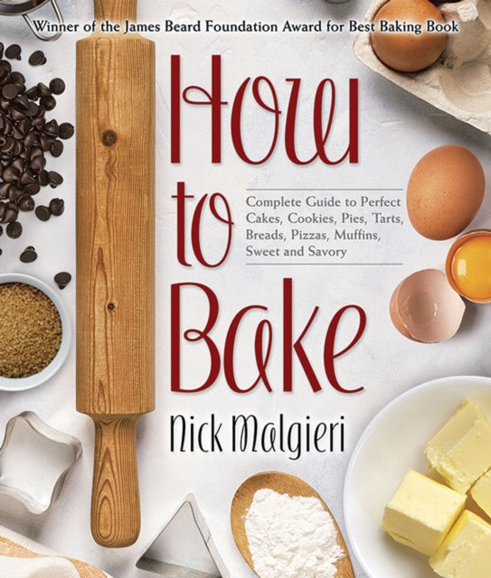 Binding: Hardcover
Title: How To Bake The Complete Guide To Perfect Cakes Cookies Pies Tarts Breads Pizzas Muffins Sweet And Savory
Author(s): Malgieri Nick
Publisher: Dover Publications Inc.