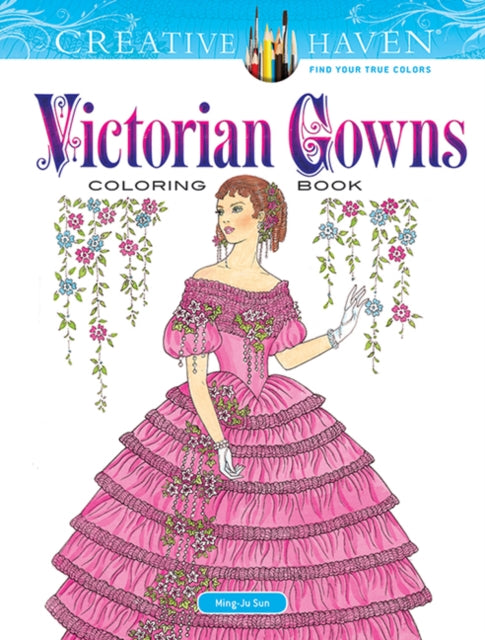 Binding: Paperback
Description: Select Guide Rating
Title: Creative Haven Victorian Gowns Coloring Book
Author(s): Sun Ming - Ju
Publisher: Dover Publications Inc.