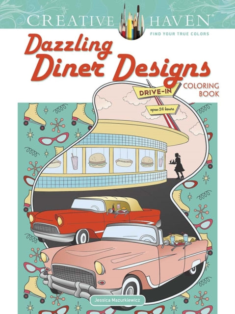 Binding: Paperback
Description: Select Guide Rating
Title: Creative Haven Dazzling Diner Designs
Author(s): Mazurkiewicz Jessica
Publisher: Dover Publications Inc.