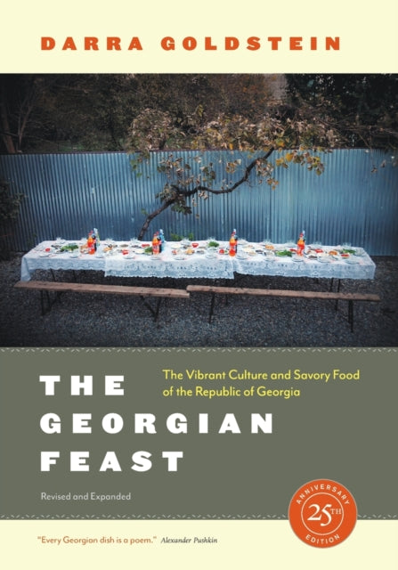 Binding: Paperback
Description: " Every Georgian dish is a poem." Alexander Pushkin According to Georgian legend God took a supper break while creating the world. He became so involved with his meal that he inadvertently tripped over the high peaks of the Caucasus spilling his food onto the land below.