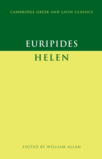 Binding: Paperback
Description: Offers a detailed literary and cultural analysis of Euripides Helen a work which arguably embodies the variety and dynamism of fifth - century Athenian tragedy more than any other surviving play.