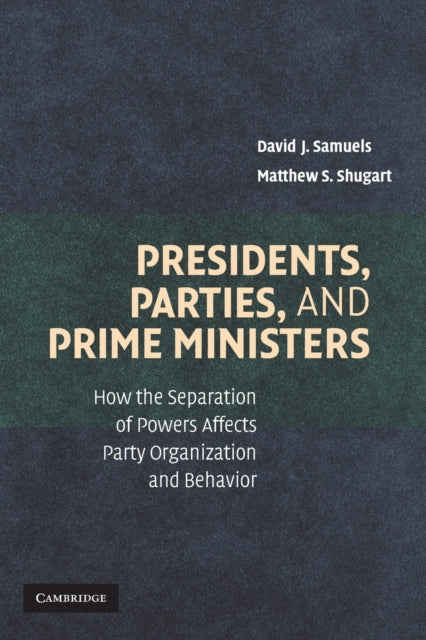 Binding: Paperback
Description: Samuels and Shugart provide an analysis of the way that the separation of powers shapes parties relationships with their leaders - either directly elected presidents or appointed prime ministers.