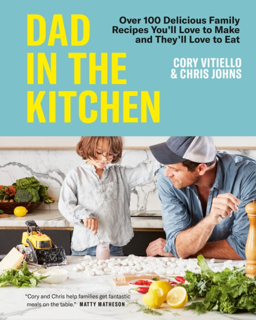 Binding: Hardcover
Description: Highly - acclaimed chef and restaurateur Cory Vitiello can cook in a professional kitchen with his eyes closed (please don't try this yourself) but when he became a dad he quickly had to adjust his culinary repertoire to cater to a much more demanding clientele: his young family.