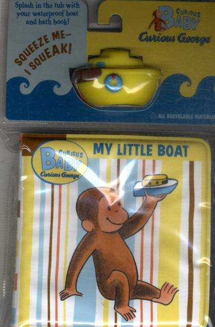 Binding: Creative Materials
Description: Make bath time a time of curiosity and learning! Introduce your curious little reader to George with this delightful waterproof bath book and floating toy boat.