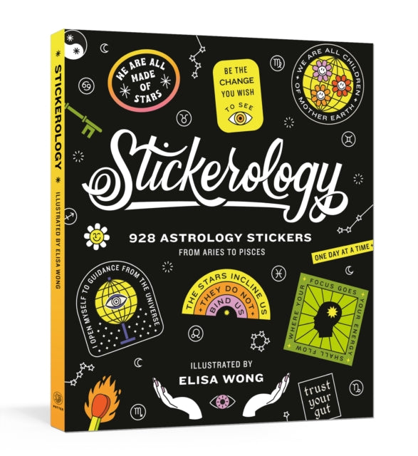 Binding: Specialty Items
Description: Broadcast your sun sign and celebrate other facets of your star chart with this book of 928 astrology - themed stickers. Stickerology is packed with 928 vibrant stickers related to each of the twelve zodiac signs the planets and elements important astrological dates and more.