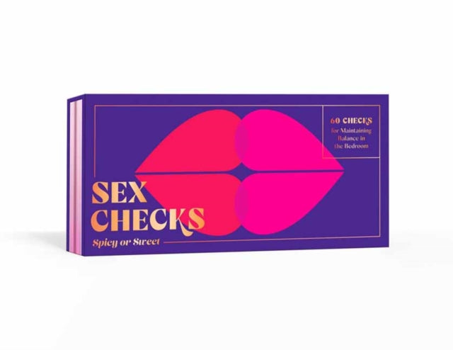 Binding: Specialty Items
Description: Whether you re looking to make your love life sweeter or spicier this booklet of reimbursable checks will satisfy any craving.