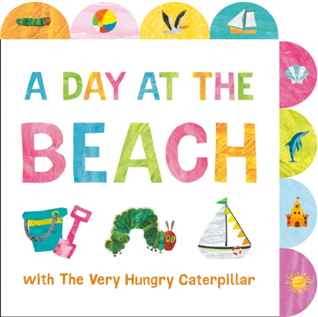 Binding: Special Bindings
Title: A Day At The Beach With The Very Hungry Caterpillar A Tabbed Board Book
Author(s): Carle Eric, Eric Carle
Publisher: Penguin Young Readers
Barcode: 9780593750650
Pages: 16 Pages
Publication Date: 5/7/2024
Category: Picture Books