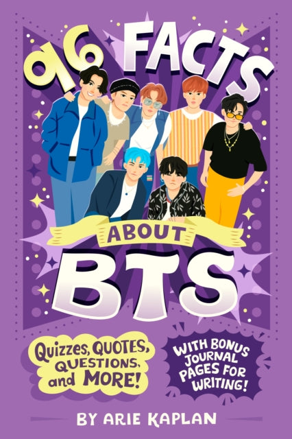 Kaplan Arie - 96 Facts About Bts Quizzes Quotes Questions And More! With Bonus Journal Pages For Writing! - Paperback