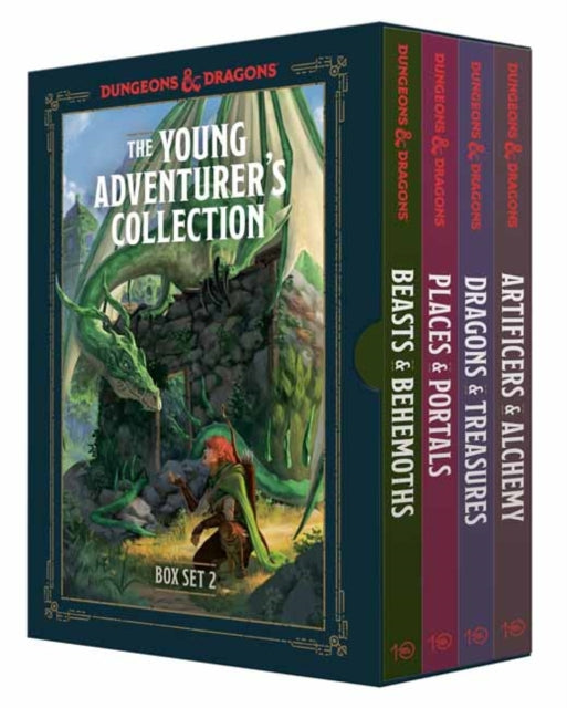 King Stacy - The Young Adventurer's Collection Box Set 2 (Dungeons & Dragons 4 - Book Boxed Set) Beasts & Behemoths Dragons & Treasures Places & Portals Artificers & Alchemy - Paperback