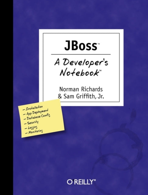 Richards Norman - Jboss - A Developer's Notebook - Paperback