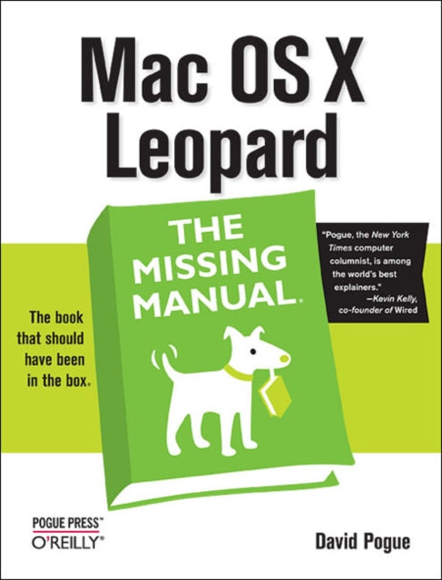 Binding: Paperback
Description: The new Mac OS X 10.5, better known as Leopard is faster than its predecessors. This title gives you a jargon - free introduction to the Dock the Mac OS X folder structure and the Mail application.