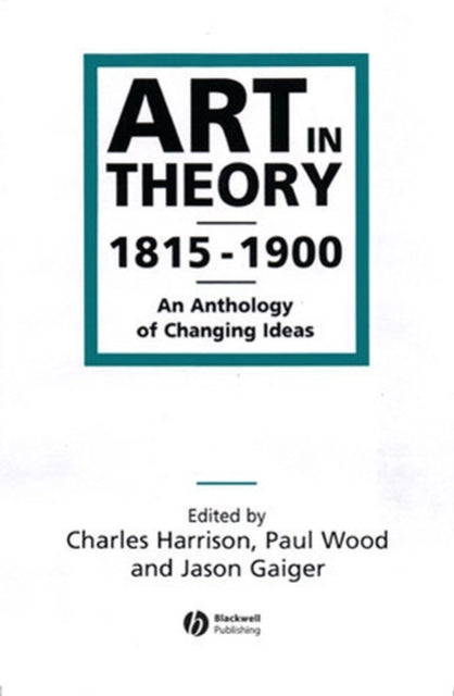 Binding: Paperback
Description: * Provides an indispensable companion to Harrison and Wooda's classic volume Art in Theory 1900 - - 1990. * Extends to a startling degree the canon of nineteenth - - century art theory.
