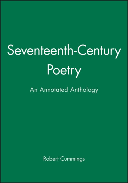 Binding: Paperback
Description: Provides work by fifty poets in texts freshly credited from contemporary sources. Offers much fuller annotation than customarily available. Includes canonical poets and works as well as works of writers rarely anthologised.