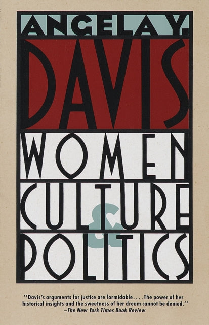 Binding: Paperback
Description: A collection of speeches and writings by political activist Angela Davis which address the political and social changes of the past decade as they are concerned with the struggle for racial sexual and economic equality.