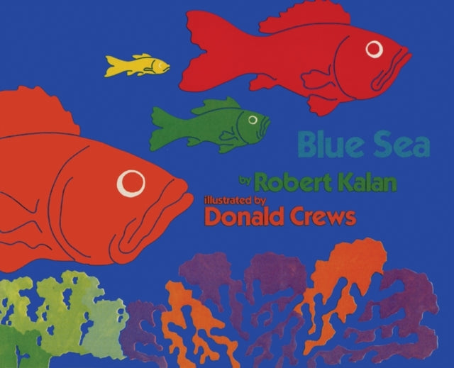 Binding: Paperback
Description: Vivid art helps make this picture book a preschool story hour favorite. The art and simple text about fish in the sea help introduce comparison words." On a deep - blue background the words 'blue sea appear and then the first of Crews's eye - filling paintings.