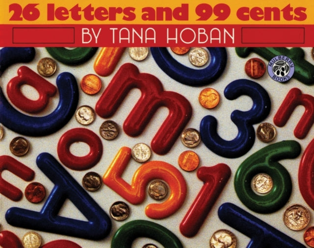 Binding: Paperback
Description: Acclaimed and bestselling photographer Tana Hoban's timeless 26 Letters and 99 Cents is two books in one! Both an alphabet book and a counting book this wordless classic uses colorful photographs to teach important concepts.