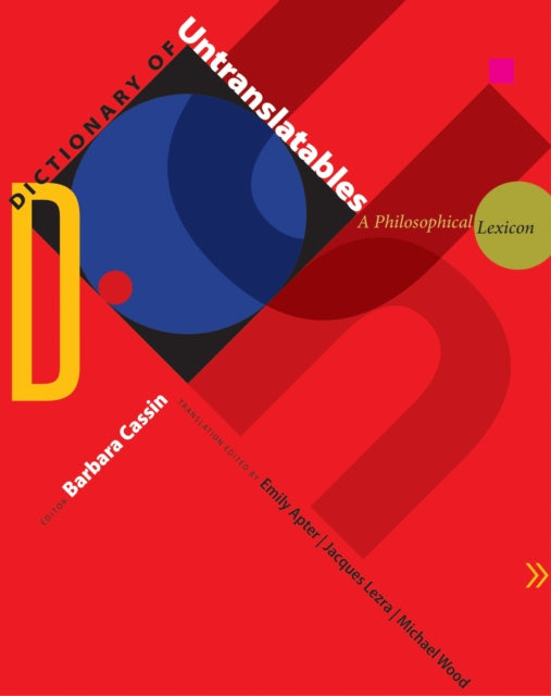 Binding: Hardcover
Description: Suitable for students scholars and general readers interested in the multilingual lives of some of our most influential words and ideas this title covers close to 400 important philosophical literary and political terms that defy easy translation between languages and cultures.