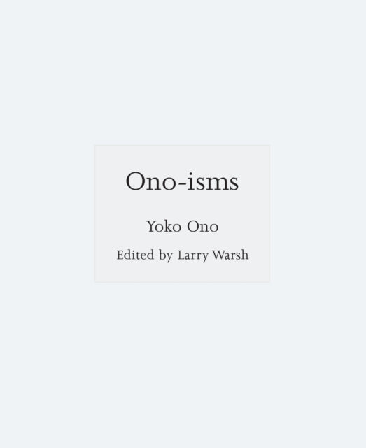 Ono - Isms