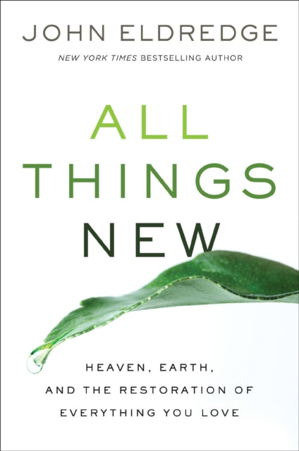 Binding: Paperback
Description: New York Times bestselling author John Eldredge offers readers a breathtaking look into God's promise for a new heaven and a new earth. This is a revolutionary book on heaven built on a very simple idea: heaven is not the eternal church service in the sky.