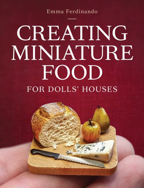 Binding: Paperback
Description: Creating Miniature Food for Dolls Houses shows you how to bring mouth - watering delights to your dolls house kitchen. With detailed easy - to - follow step - by - step instructions this book explains the materials and methods used to begin creating miniature food using polymer clay.