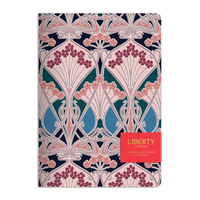 Binding: Notebooks, Journals, And Diaries
Description: Liberty London is known for its floral and graphic prints and the offering of innovative and eclectic designs. The Liberty London Ianthe Handmade B 5 Embroidered Journal from Galison features one of Liberty London's iconic patterns.