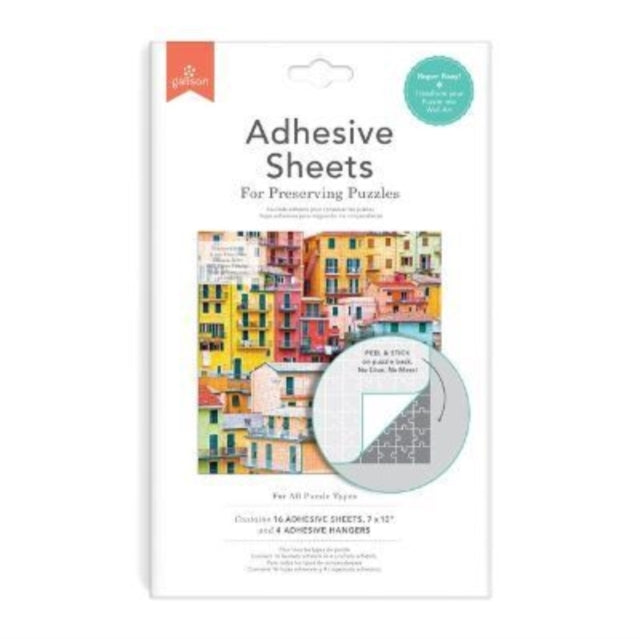 Binding: Toys & Hobbies
Description: Select Guide Rating
Title: Puzzle Glue Sheets
Brand: Galison
Barcode: 9780735373198
Publication Date: 7/1/2022