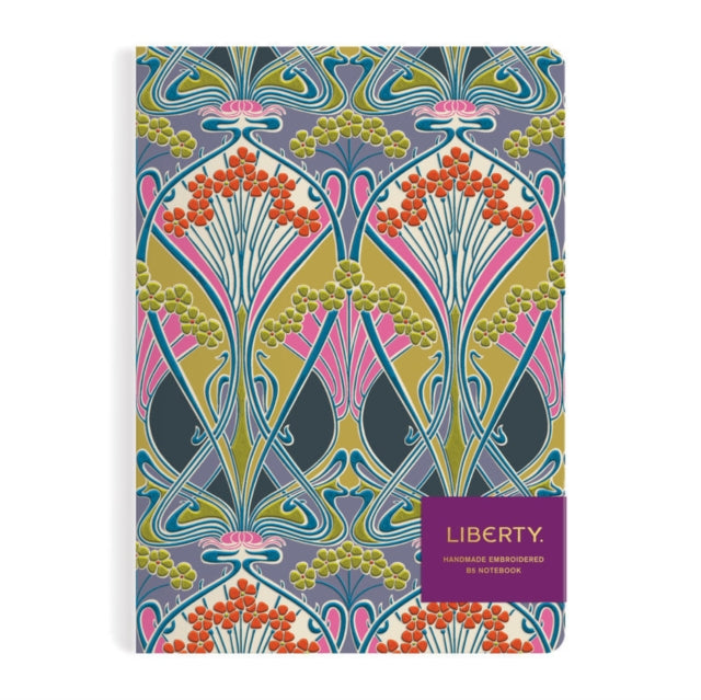 Binding: Notebooks, Journals, And Diaries
Description: Liberty London is known for its floral and graphic prints and the offering of innovative and eclectic designs. The Liberty Ianthe Bloom B 5 Handmade Embroidered Journal from Galison features one of Liberty's iconic patterns.
