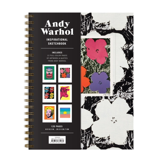 Binding: Notebooks, Journals, And Diaries
Description: The Andy Warhol Inspirational Sketchbook is perfect for creativity and visual learning. Complete with 120 pages including 12 full - color pages of legendary quotes from Warhol this sketchbook is a must - have.