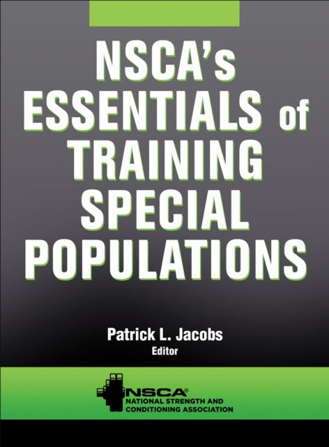 Human Kinetics Publishers - Nsca's Essentials Of Training Special Populations - Hardcover