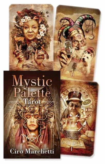 Binding: Toys & Hobbies
Description: Featuring softer and more refined colours that give it a vintage well - loved feel this deck - only version of Mystic Palette Tarot inspires awe with every card flip.