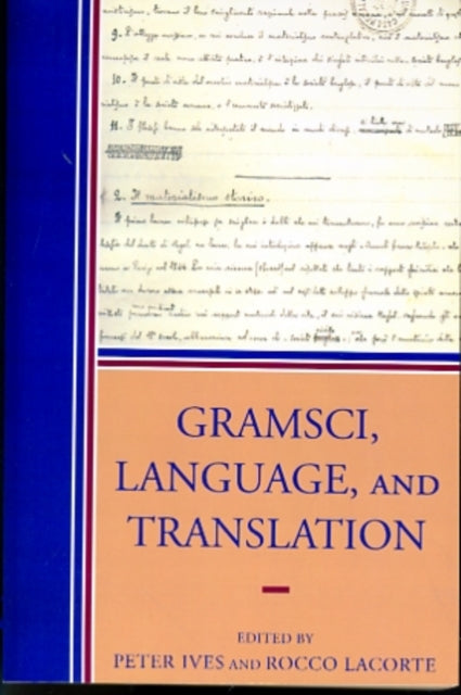 Binding: Paperback
Description: This anthology brings together key articles translated into English for the first time from Italian debates concerning Antonio Gramsci's writings on language and translation as central to his entire social and political thought.