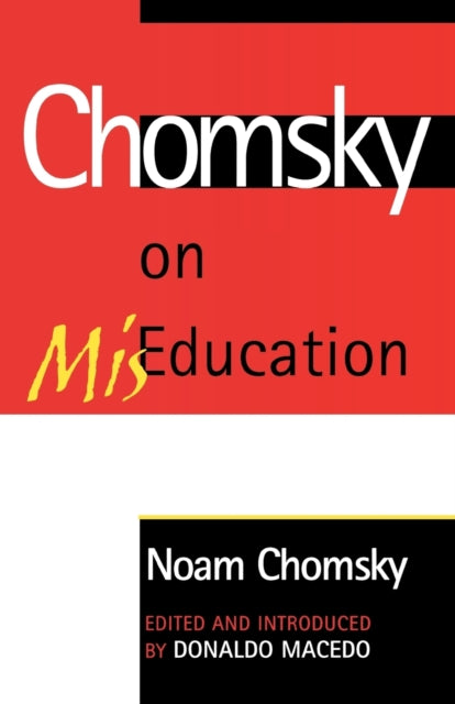 Binding: Paperback
Description: In this book Chomsky builds a larger understanding of our educational needs starting with the changing role of schools today yet broadening our view toward new models of public education for citizenship.